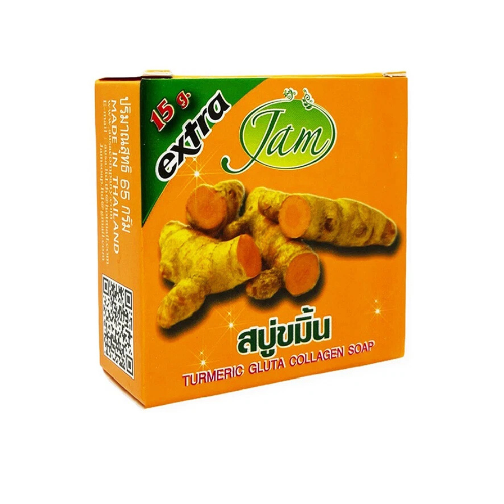 Thailand Jam Turmeric Soap – Natural Glow & Clear Skin - Image 3