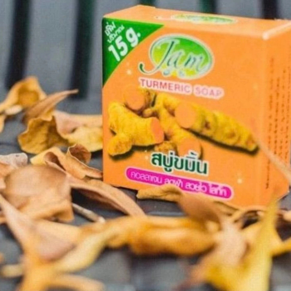 Thailand Jam Turmeric Soap – Natural Glow & Clear Skin - Image 5