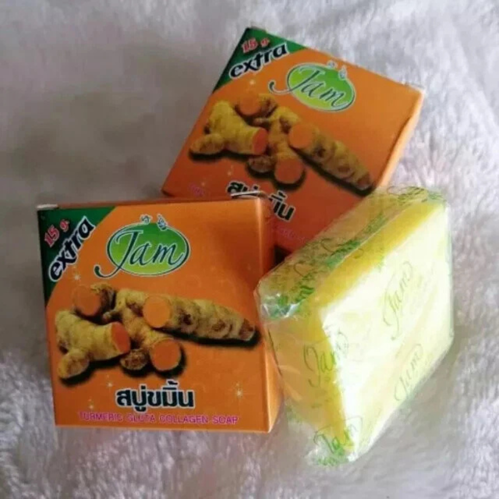 Thailand Jam Turmeric Soap – Natural Glow & Clear Skin - Image 4