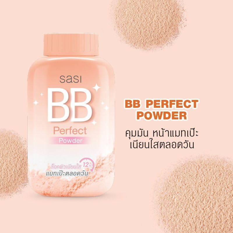 Sasi BB Perfect Loose Powder – Flawless Matte & Radiant Finish (50g) - Image 6