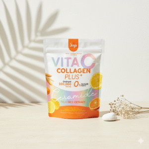 Joji Vitamin C Collagen Plus+ – Skin Brightening, Anti-Aging & Firming Supplement for Radiant, Youthful Skin