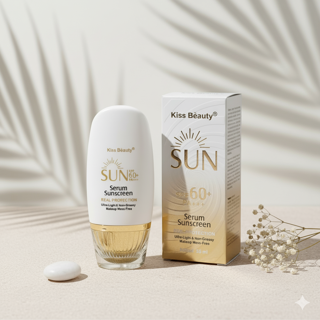 Kiss Beauty SUN60 Serum Sunscreen – SPF 60+ PA+++