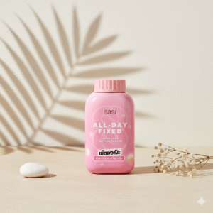 Sasi All Day Fixed Translucent Setting Powder – Mixed, 50g