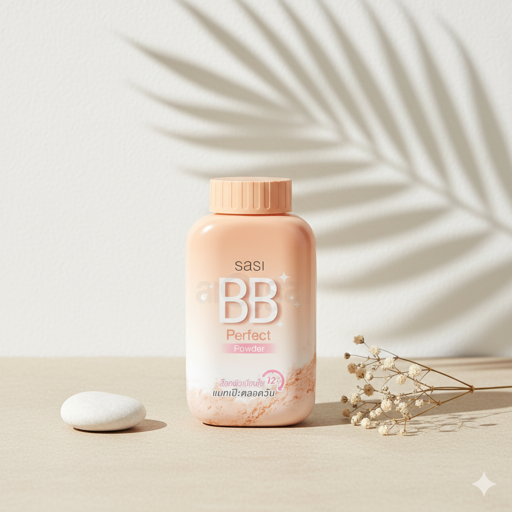 Sasi BB Perfect Loose Powder – Flawless Matte & Radiant Finish (50g)