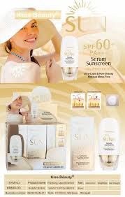 Kiss Beauty SUN60 Serum Sunscreen – SPF 60+ PA+++ - Image 3