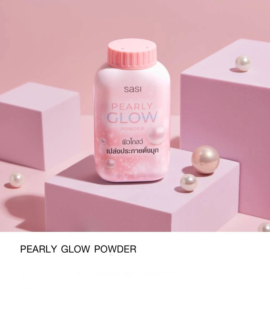 Sasi Pearly Glow Loose Powder – Pinky Glow Finish, Oil Control, Vitamin E & Tea Tree Oil (50g) - Image 6