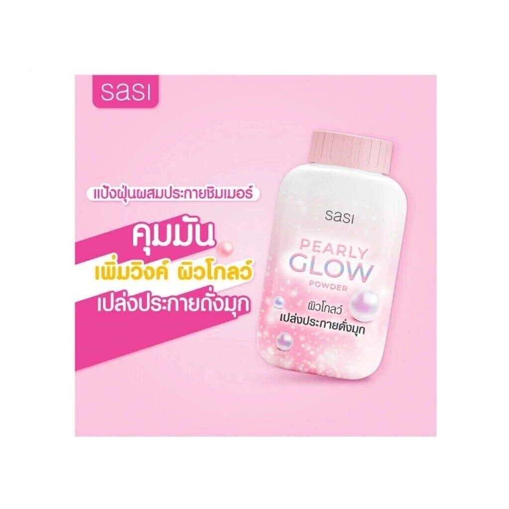 Sasi Pearly Glow Loose Powder – Pinky Glow Finish, Oil Control, Vitamin E & Tea Tree Oil (50g) - Image 7